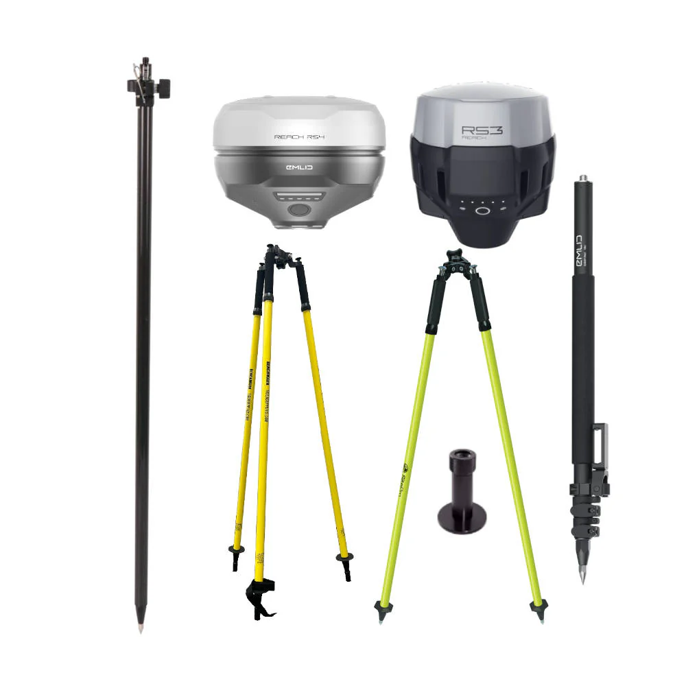 Emlid RS3 Base and RS4 Rover Surveying Package | RS3-RS4-BRSV
