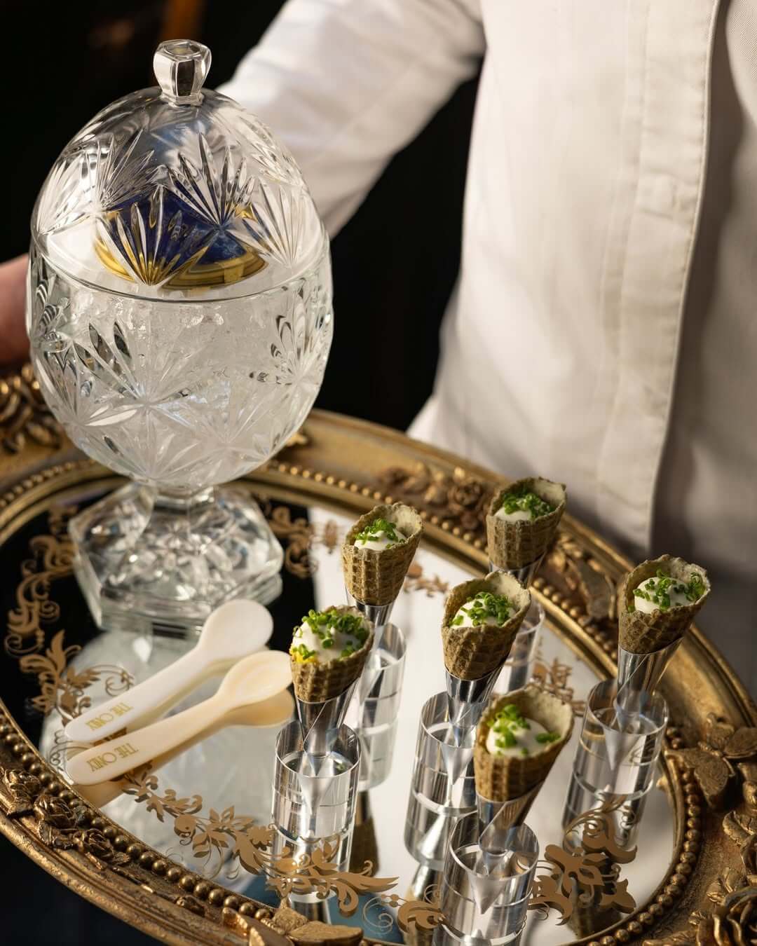 caviar cones