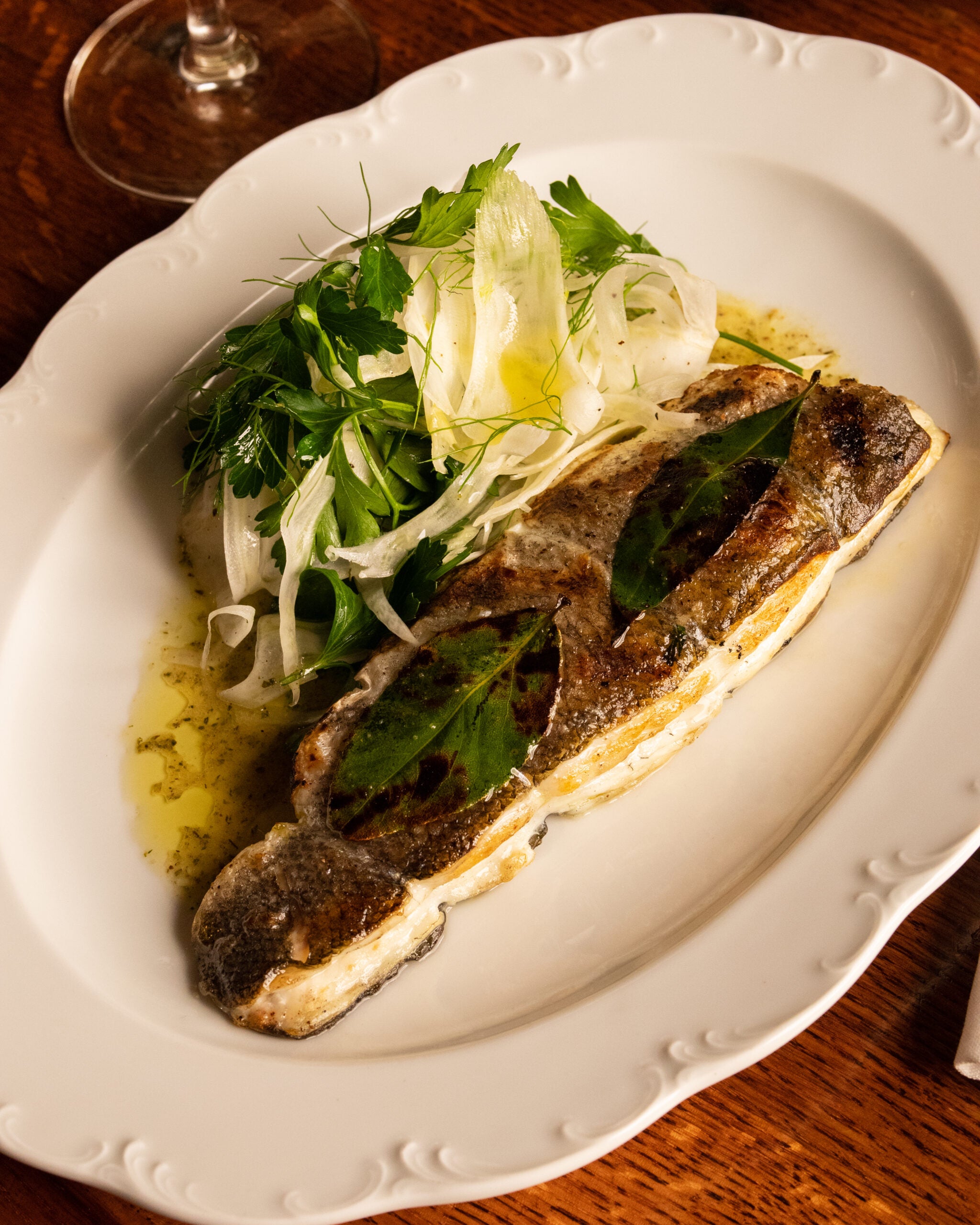 Grilled Branzino