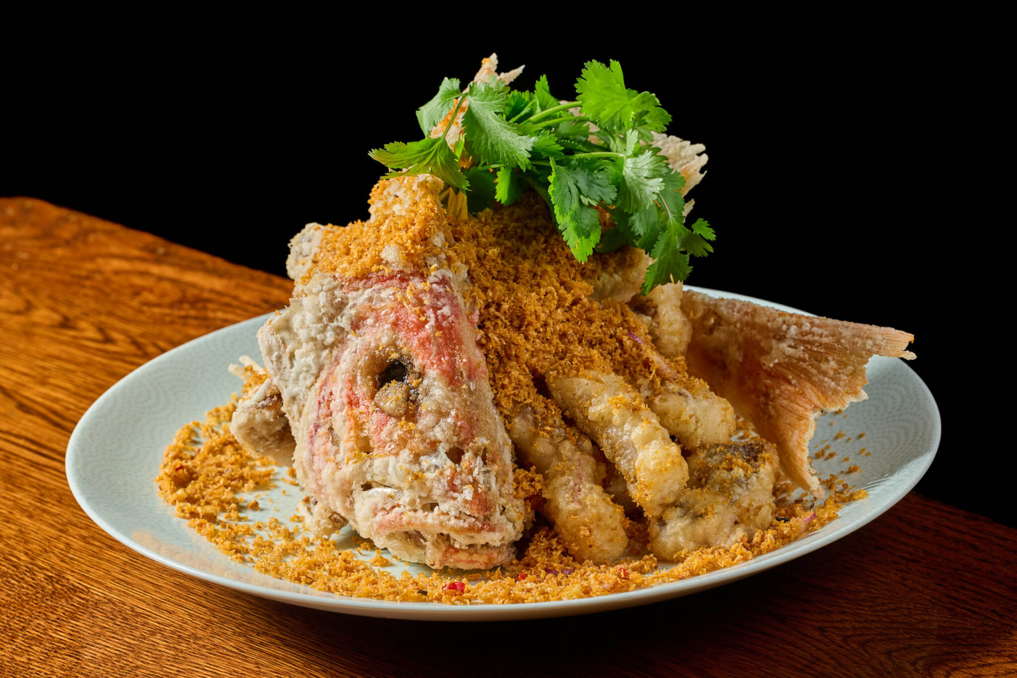 Crispy Snapper in Sand