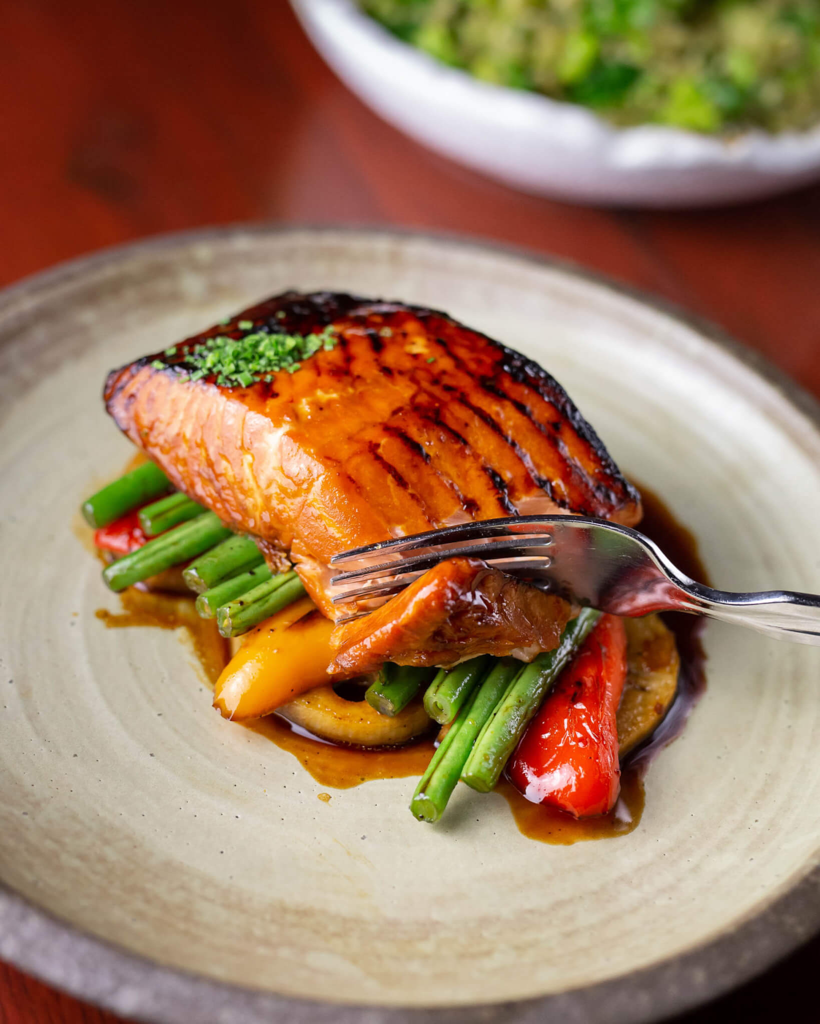 Honey Glazed Salmon