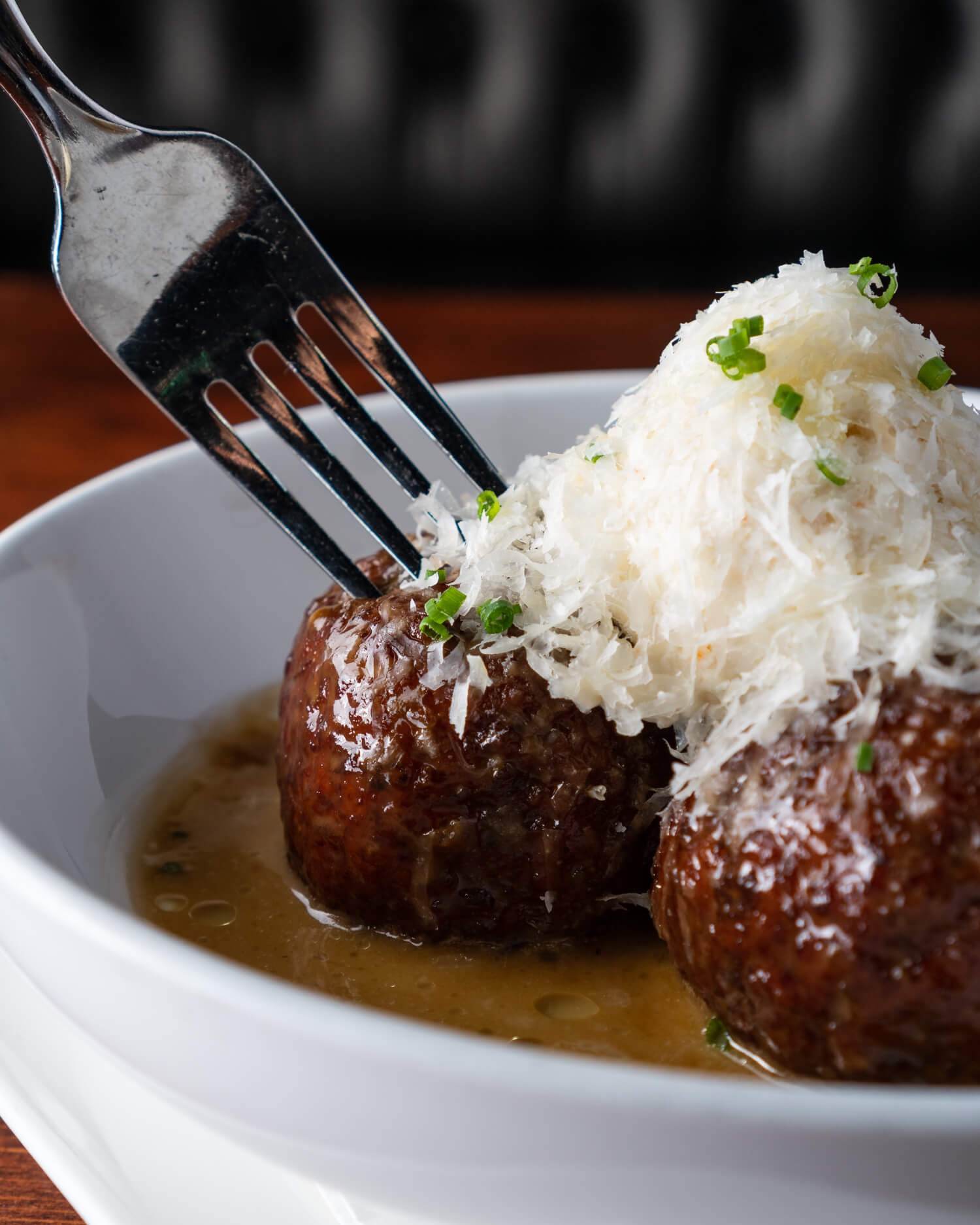 Oven Braised Chicken Meatballs