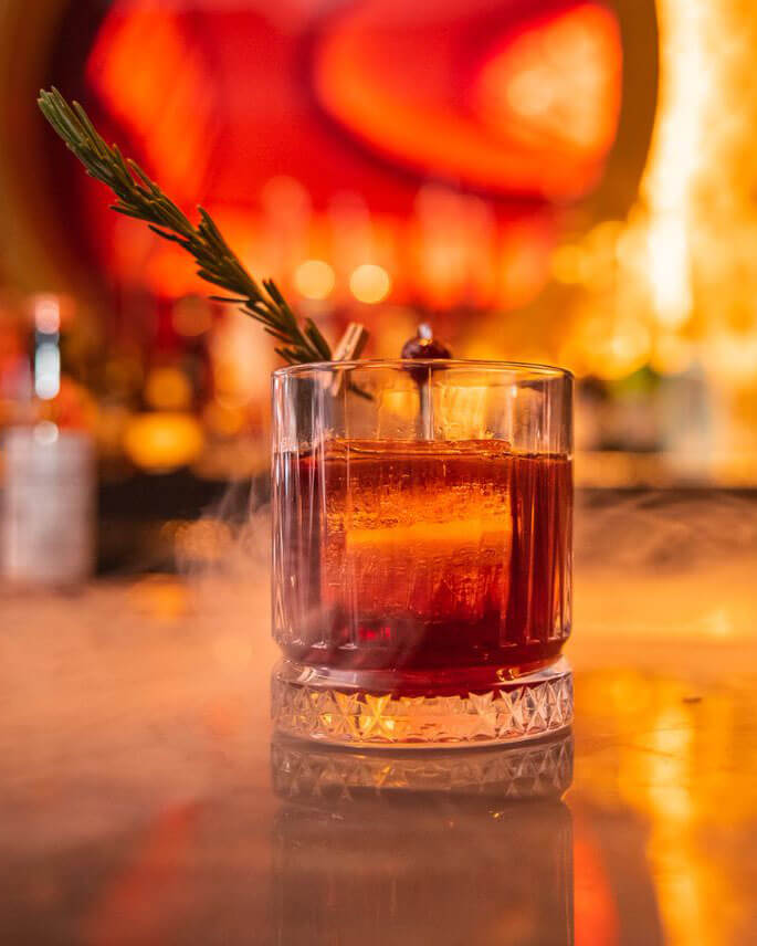 smoking dragon cocktail menu