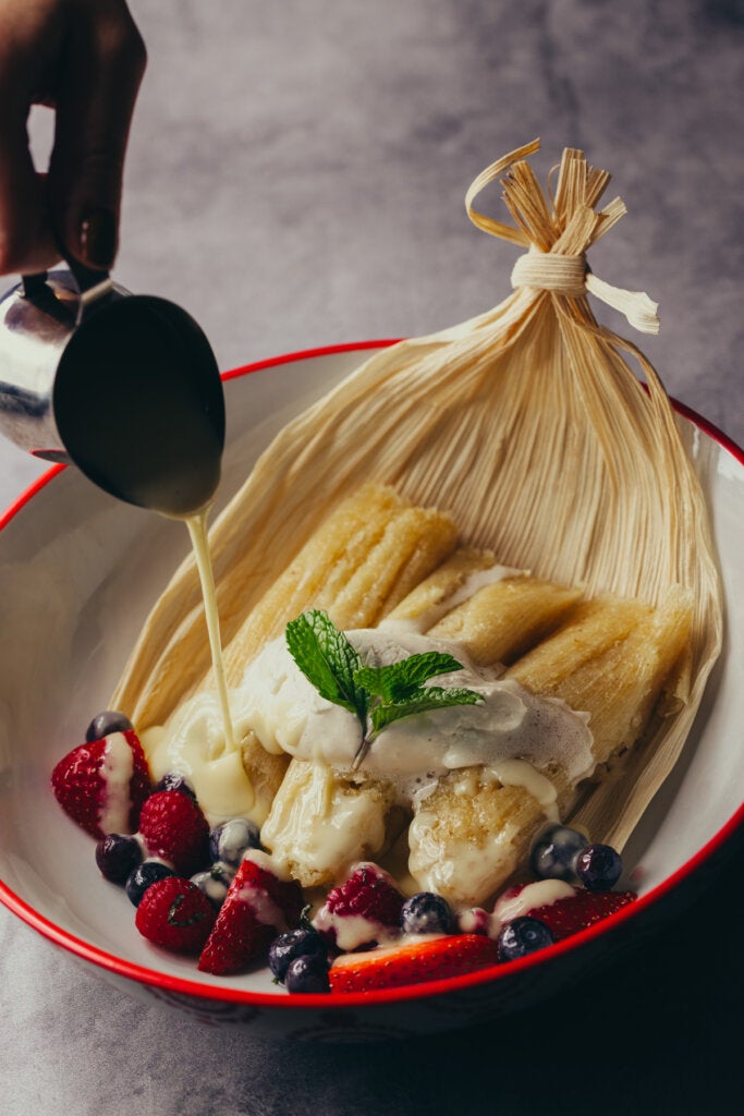 Sweet Corn Tamales