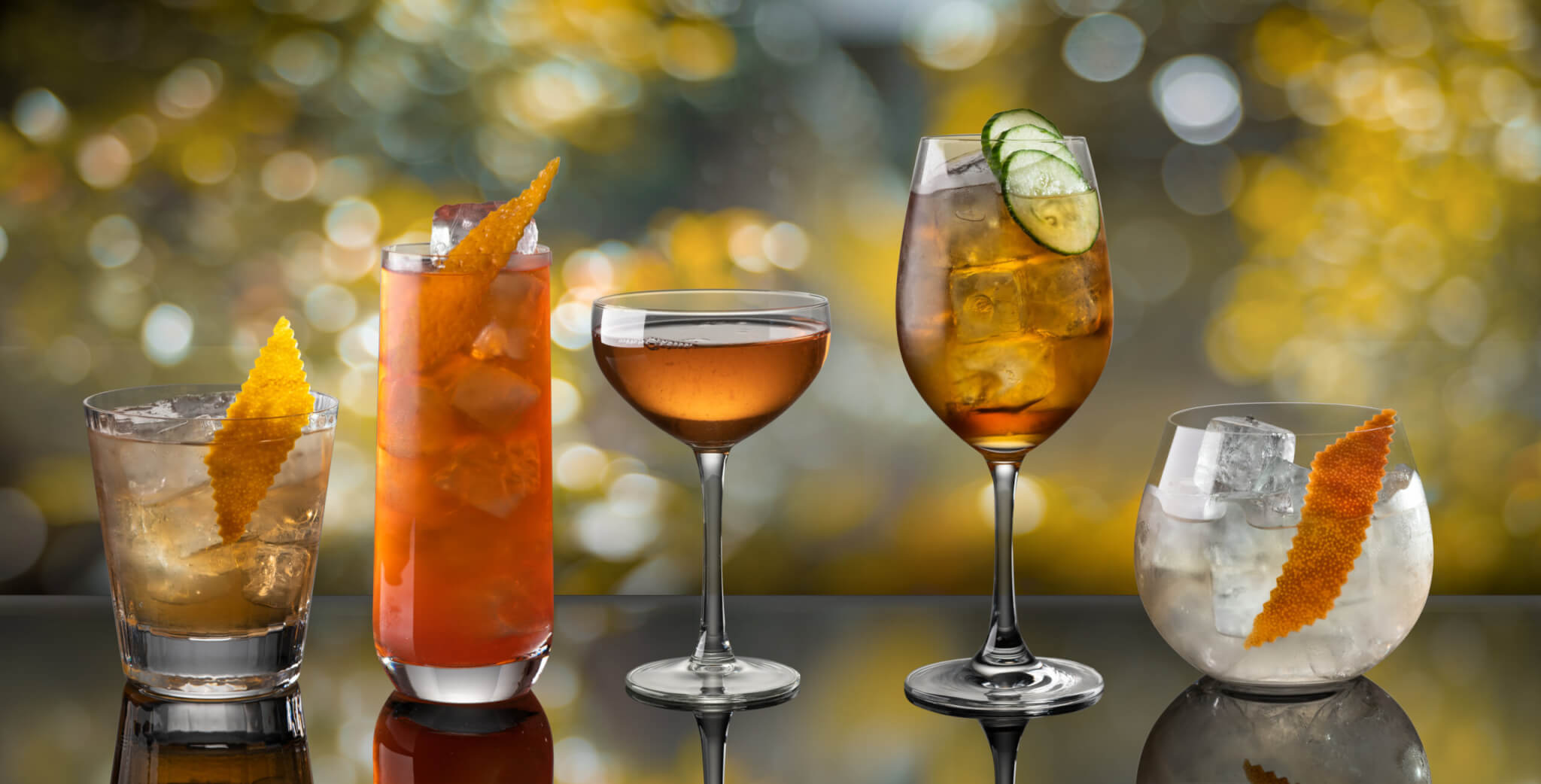Various Aperol Sprtiz