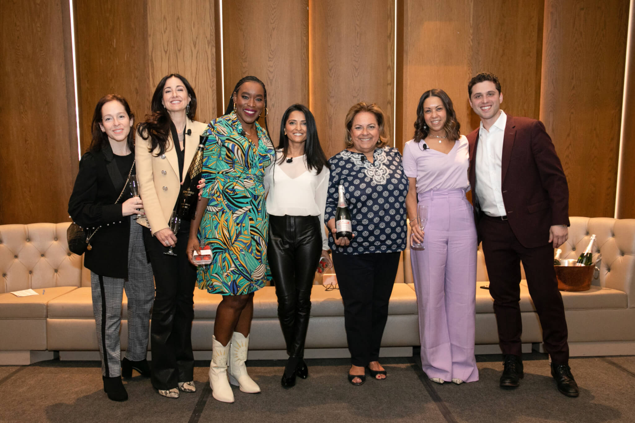 women's history month panel with tao group