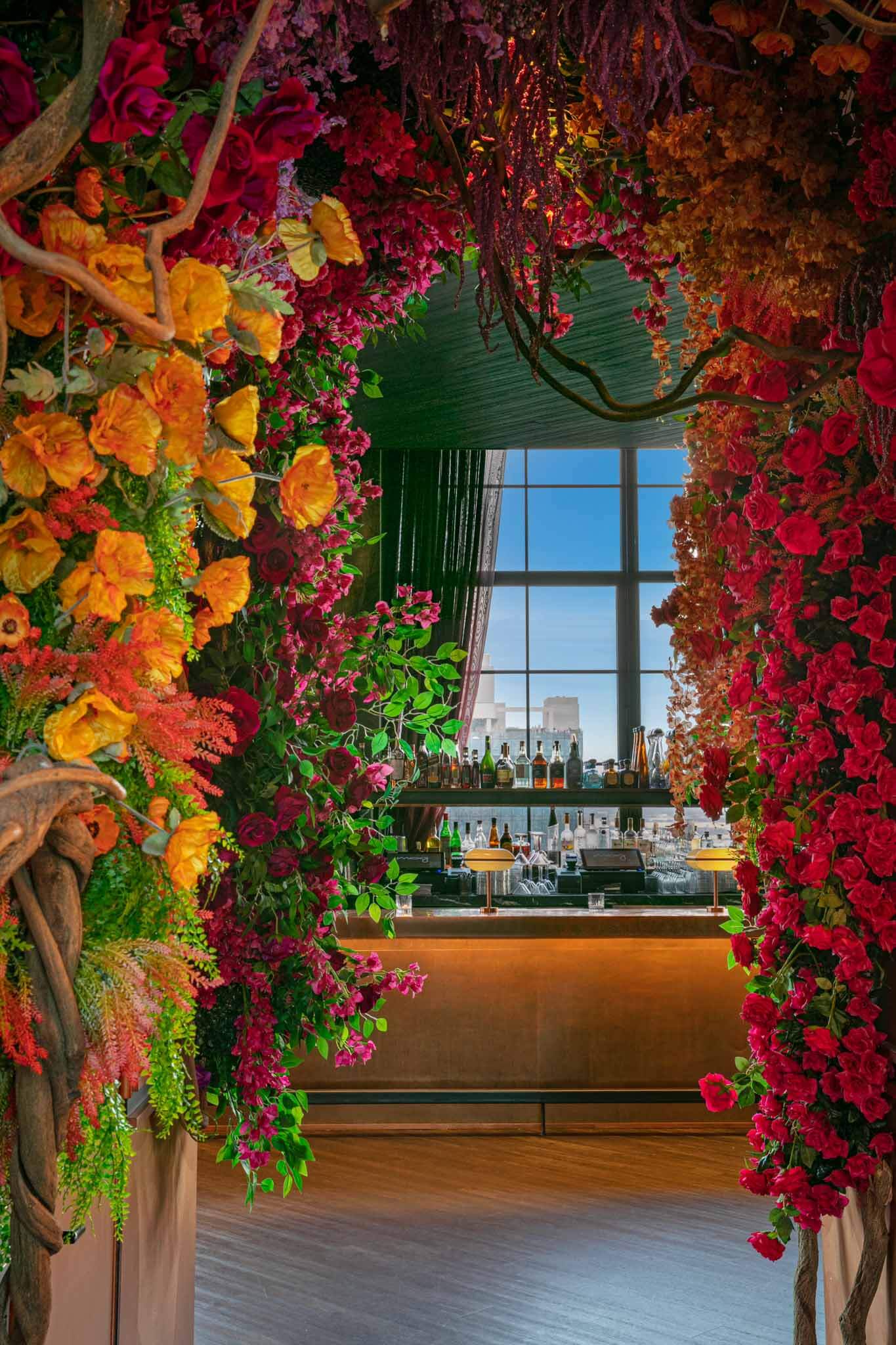 fleur room hanging gardens nyc
