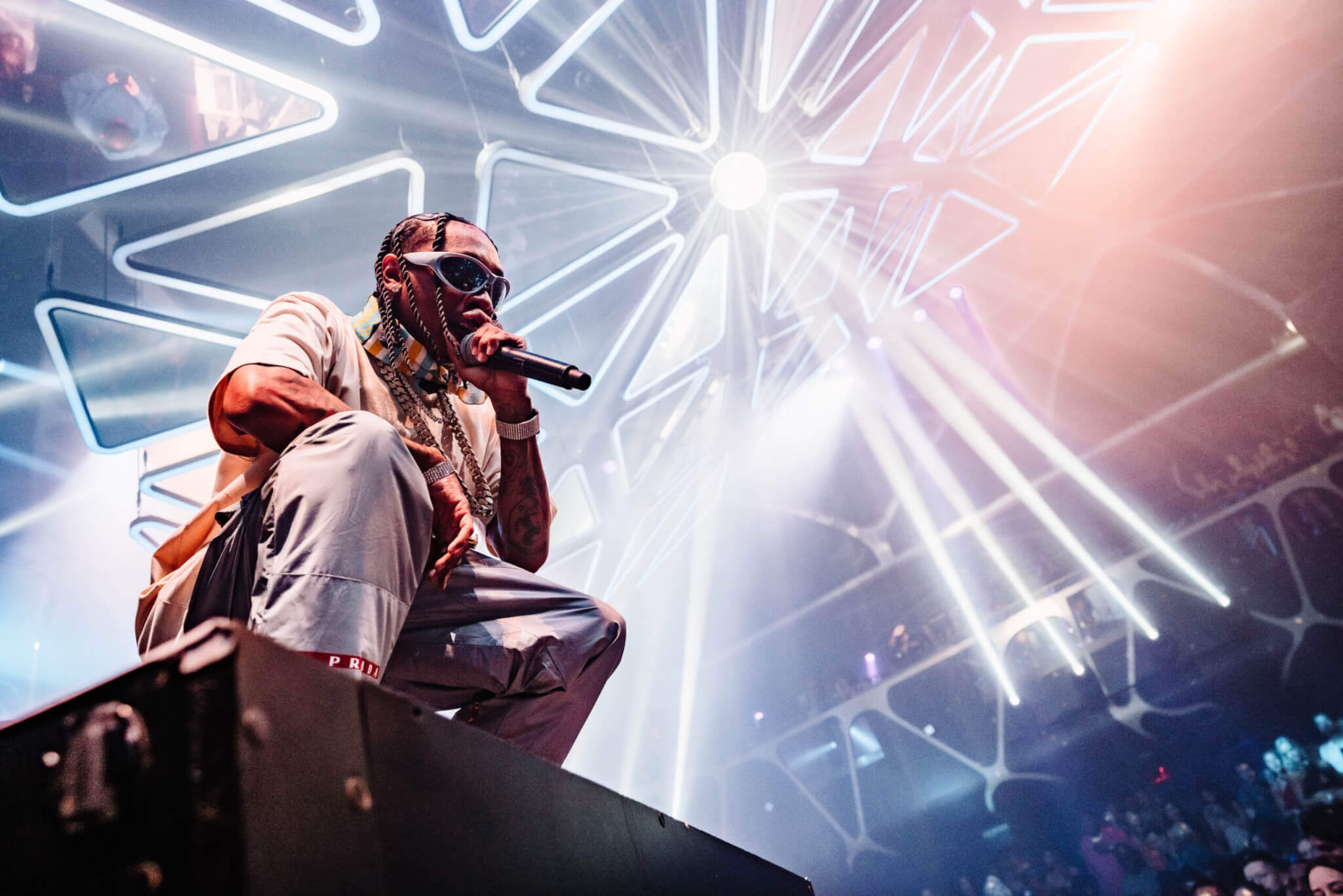 TYGA performing at Hakkasan