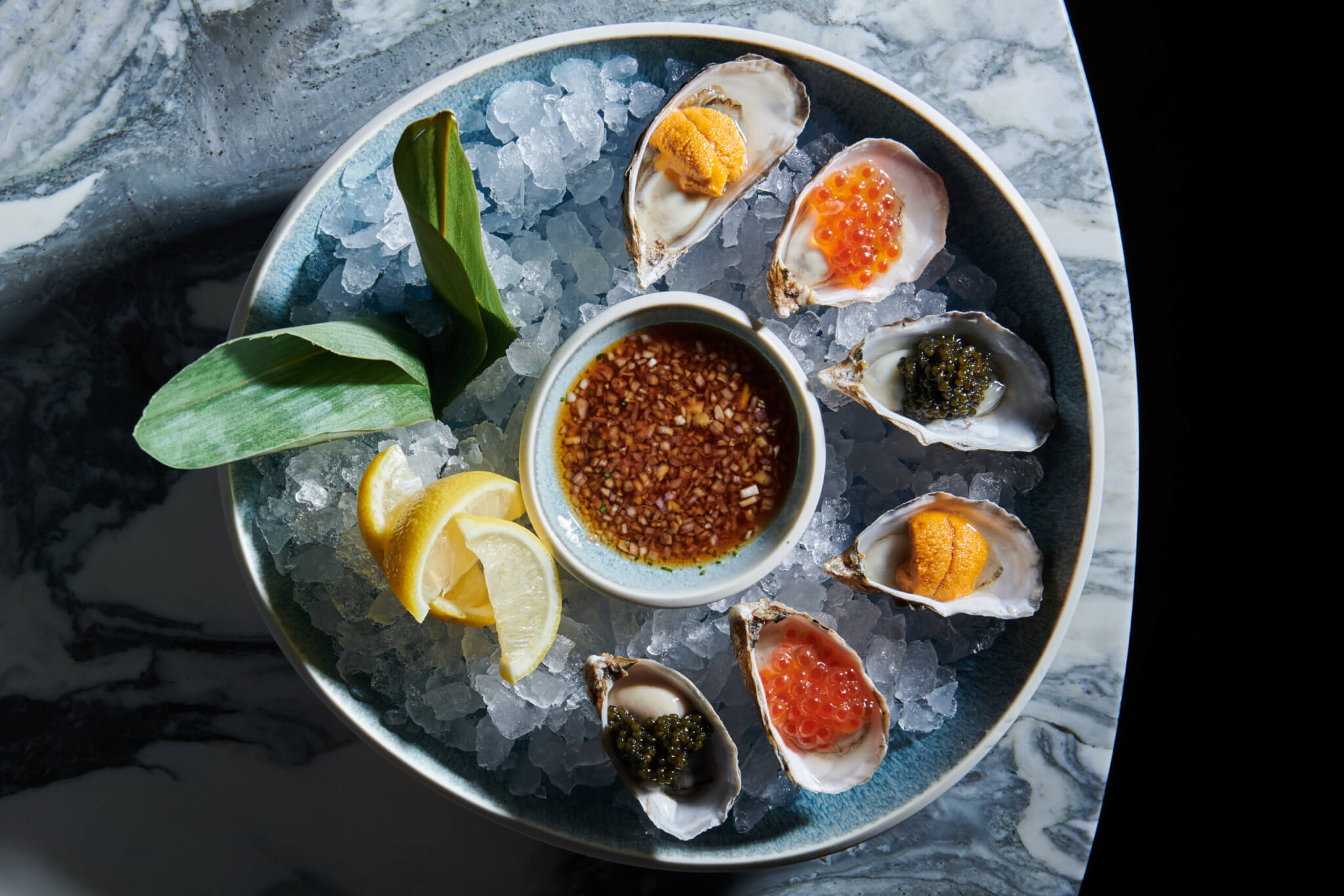 oysters at sake no hana