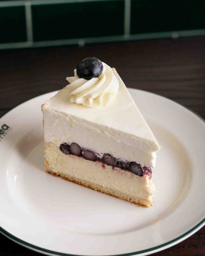 blueberry cake