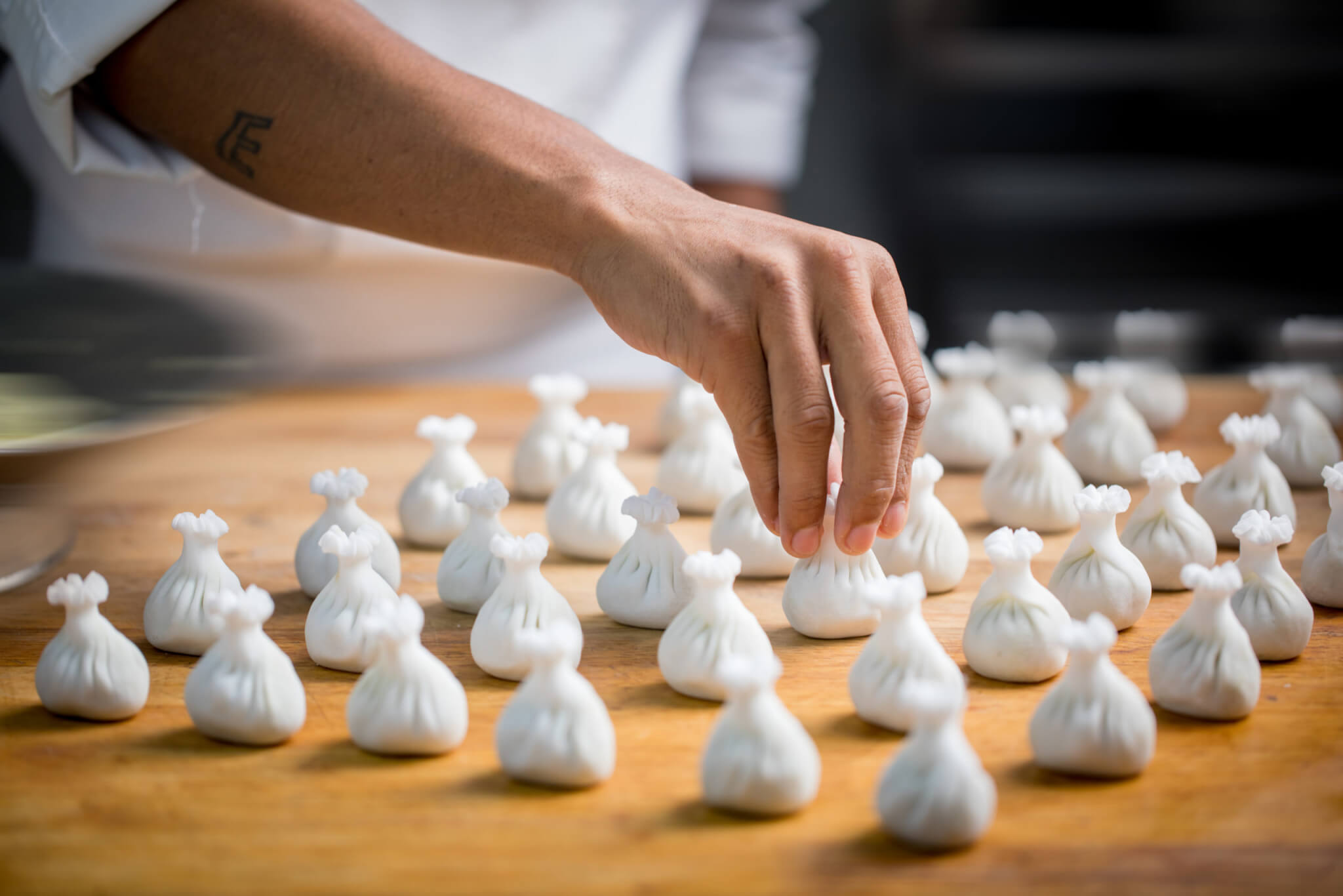 Hand-crafted dim sum