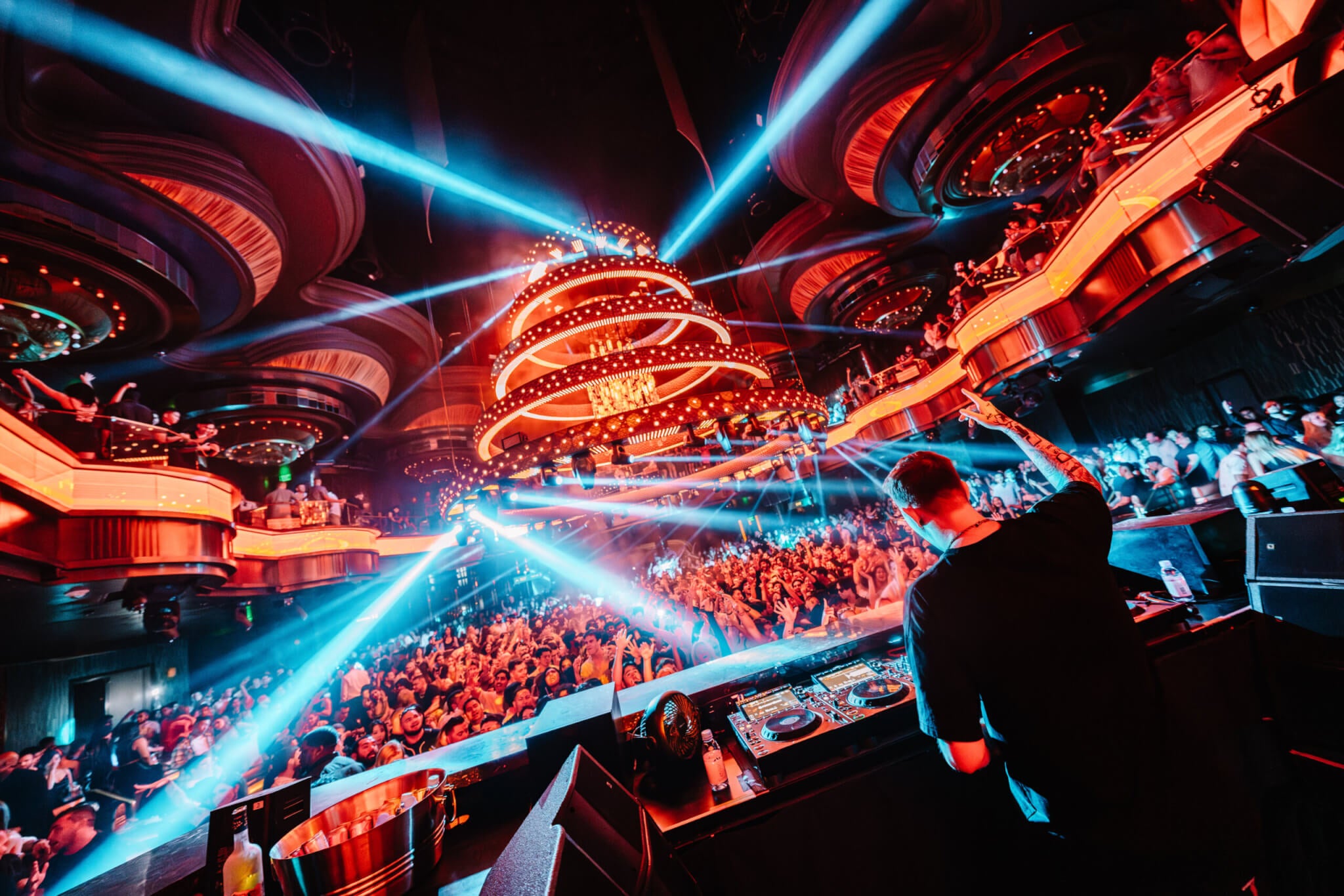 DJ playing at OMNIA