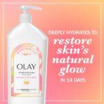 Olay Body Lotion: Instant Hydration, Effortless Glow, Rose Scent. - Image 2