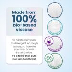 Clean Skin Club XL Travel Towel Set: 4 Varieties, 40 Count - Image 3