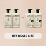 California Naturals Toasted Coconut Shampoo & Conditioner Set, Vegan & Natural - Image 3