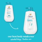 Dove Antibacterial Body Wash Pump - 30.6 oz for All Skin Types - Image 3