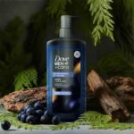 DOVE MEN Blackcurrant & Cedarwood Body Wash: Sulfate-Free, 26oz - Image 3
