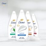 Dove 6-Pack Body Wash: Hydrate, Pamper, Care, Velvet Softness - Image 4