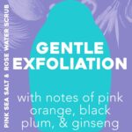 OGX Rose Water & Pink Sea Salt Gentle Body Scrub - Image 2