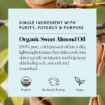 Sky Organics 16 oz Organic Sweet Almond Oil - Pure, Lightweight Moisturizer - Image 5