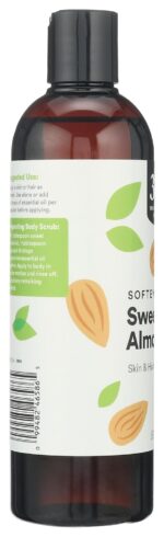 365 Softening Sweet Almond Oil for Skin & Hair, 16 oz - Image 4