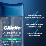 Gillette Men’s Antiperspirant: 72-Hour Protection, Wild Rain Scent. - Image 2