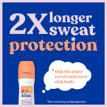 Hypoallergenic Unscented Roll-On Deodorant: 72-Hour Protection - Image 2
