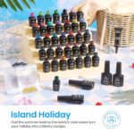 Beetles Summer Gel Nail Polish Kit: 36 Neon Colors & Accessories - Image 3