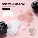 Beetles French Tip Gel Polish Set: DIY Manicure Kit for Women - Image 4