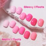 Beetles Summer Pink Gel Polish Set: 6 Colors, Long-Lasting - Image 4