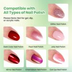 Beetles Non-Acetone Nail Polish Remover with Aloe Vera, 4.06Fl Oz - Image 5