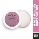 Colorbar Rainbow Bouquet Nail Remover Wipes—Biodegradable & Handbag-Friendly - Image 2