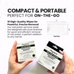 Pronto Acetone Nail Polish Remover Pads, 10 Individually Wrapped Wipes - Image 3