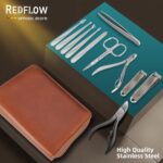 11-in-1 Stainless Steel Manicure Set for Men and Women - Image 2