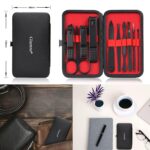 Professional 10-in-1 Nail Care Kit with Leather Case - Image 7