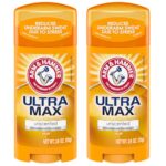 ARM & HAMMER ULTRAMAX Anti-Perspirant Deodorant Solid Unscented 2.60 oz (Pack of 2)