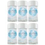 Almay Sensitive skin Clear Gel, Anti-Perspirant & Deodorant, Fragrance Free, 2.25-Ounce Stick (Pack of 6)