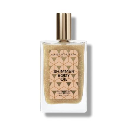 Anastasia Beverly Hills Shimmer Body Oil - Lightweight Body Glow Oil for a Sun-Kissed Luminous Sparkle and Silky-Smooth Skin - Gold