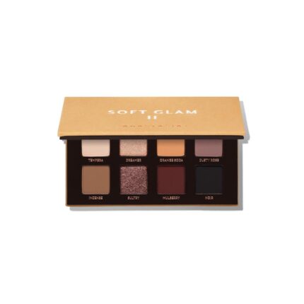 Anastasia Beverly Hills Mini Eyeshadow Palette - High-Pigment Travel-Size Artistry Palette featuring Portable Luminous Metallics and Warm Neutrals