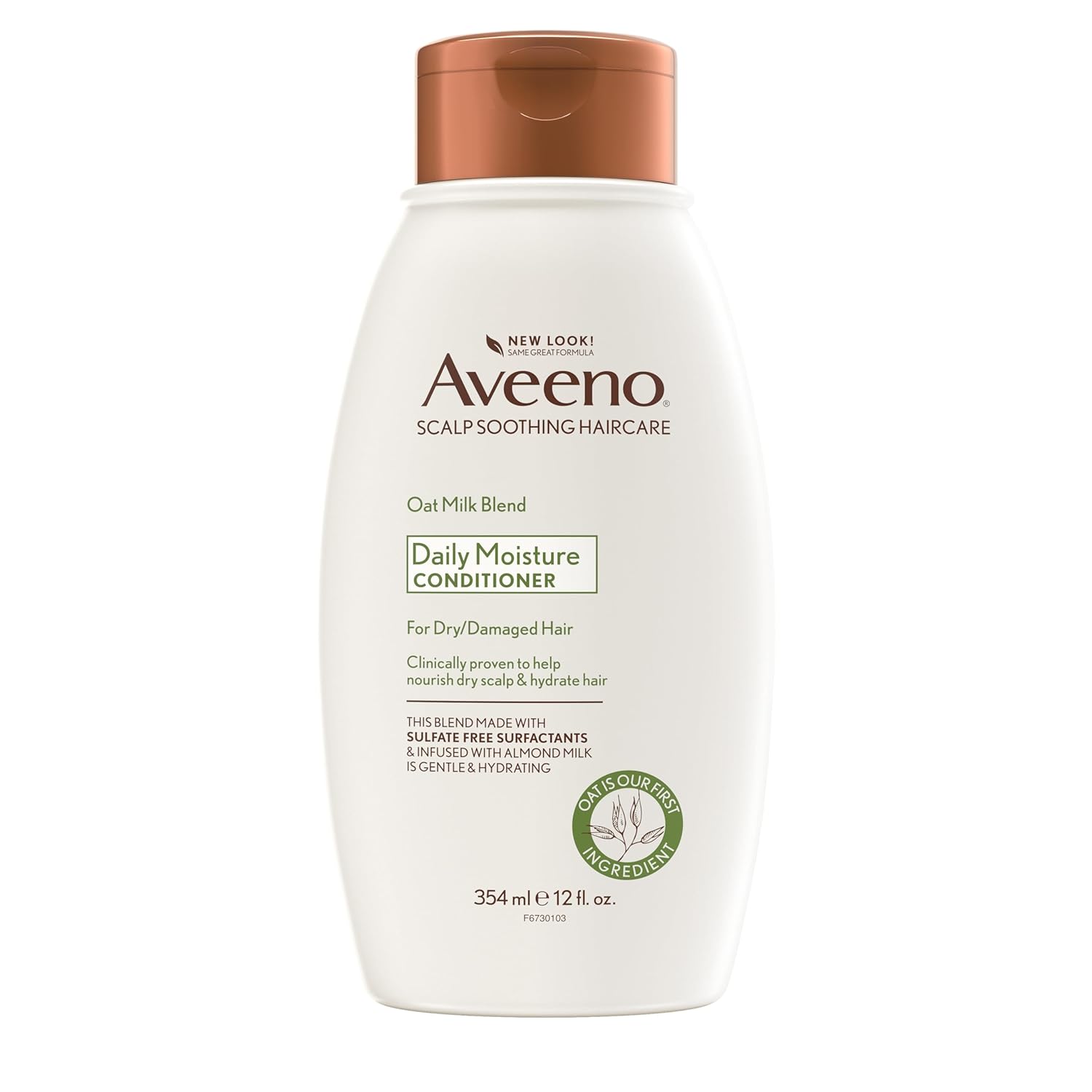 Aveeno Oat Milk Blend Conditioner for Ultra-Hydration, 12 fl oz Aveeno Oat Milk Blend Moisturizing Conditioner, Ultra-Hydrating, for Dry, Damaged Hair, 12 fl oz