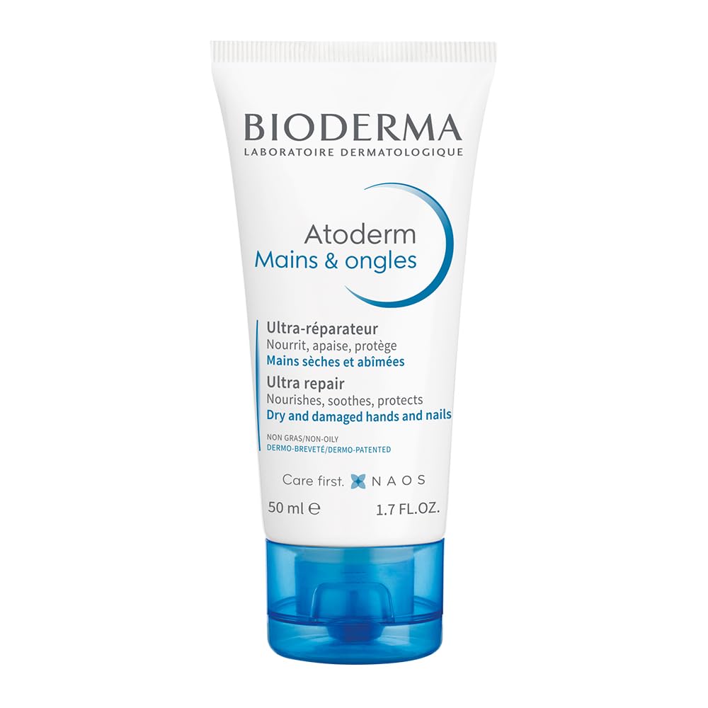 Bioderma Atoderm Hand and Nail Cream: Nourishing Restoration Bioderma - Atoderm - Hands and Nails Cream - Nourishes and Restores -