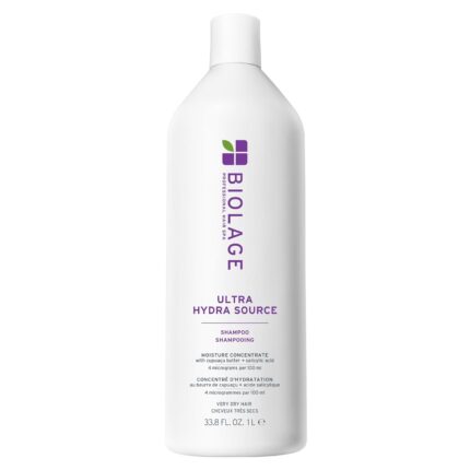 Biolage Ultra Hydra Source Shampoo - Deeply Moisturizes & Conditions Very Dry Hair, For Thick Hair