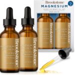Brookstone Magnesium Oil Body Oil Set Multi-Use Magnesium Body Oil 2 Pack 4 fl oz Total 8 fl oz