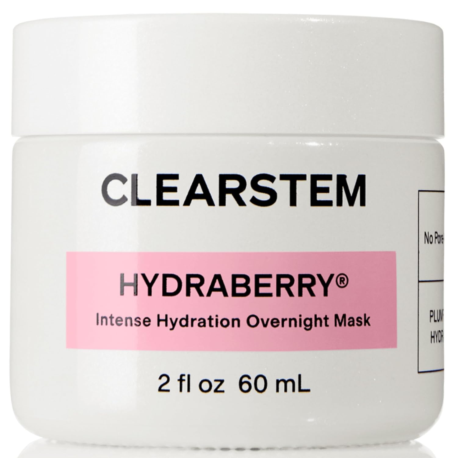 CLEARSTEM Hydraberry Overnight Hydrating Face Mask for Women CLEARSTEM HYDRABERRY Hydrating Face Mask for Women - Night Mask for Sleeping for Women with Ceramides, Arnica & Magnesium PCA - Overnight Mask for Evening Hydration to Nourish & Protect Skin Barrier