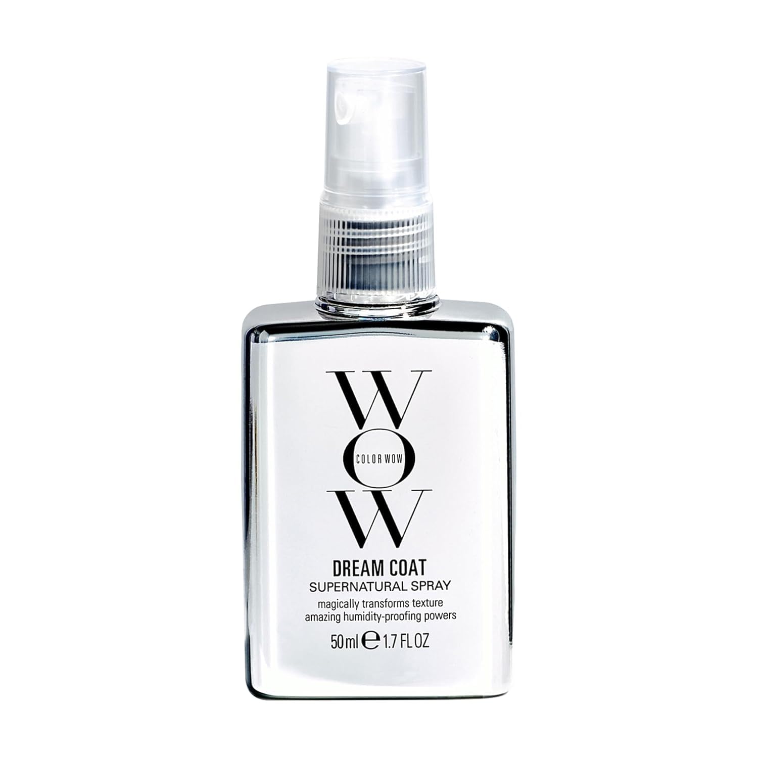 COLOR WOW Dream Coat: Anti-Humidity Spray for Shiny, Frizz-Free Hair COLOR WOW Dream Coat Supernatural Spray, Anti-Humidity Frizz Control and Heat Protectant for Glassy, Shiny Hair