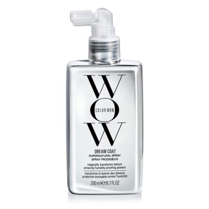 COLOR WOW Dream Coat Supernatural Spray, Anti-Humidity Frizz Control and Heat Protectant for Glassy, Shiny Hair