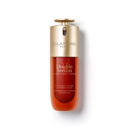 Clarins DOUBLE SERUM | Anti Aging Face Serum | Visibly Firms, Smoothes, Boosts Radiance, and Refines Pores | 24H Hydration | All Skin Types