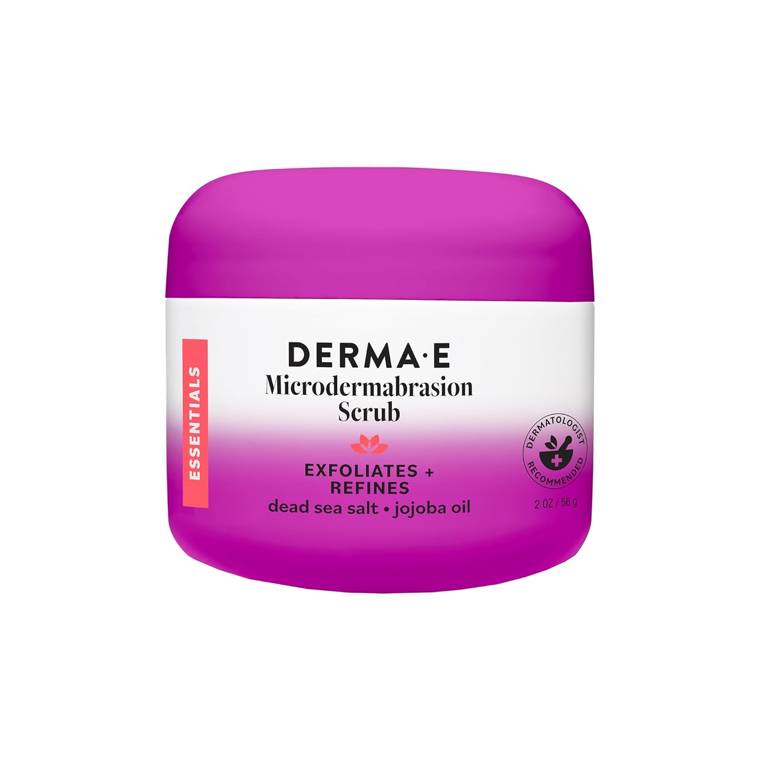 DERMA E Microdermabrasion Scrub: Exfoliate, Renew, and Revitalize Skin. DERMA E Microdermabrasion Scrub with Dead Sea Salt & Citrus Essential Oils – Facial Exfoliating Scrub Smooths, Revitalizes and Renews – Ideal for Scars and Wrinkles, 2oz