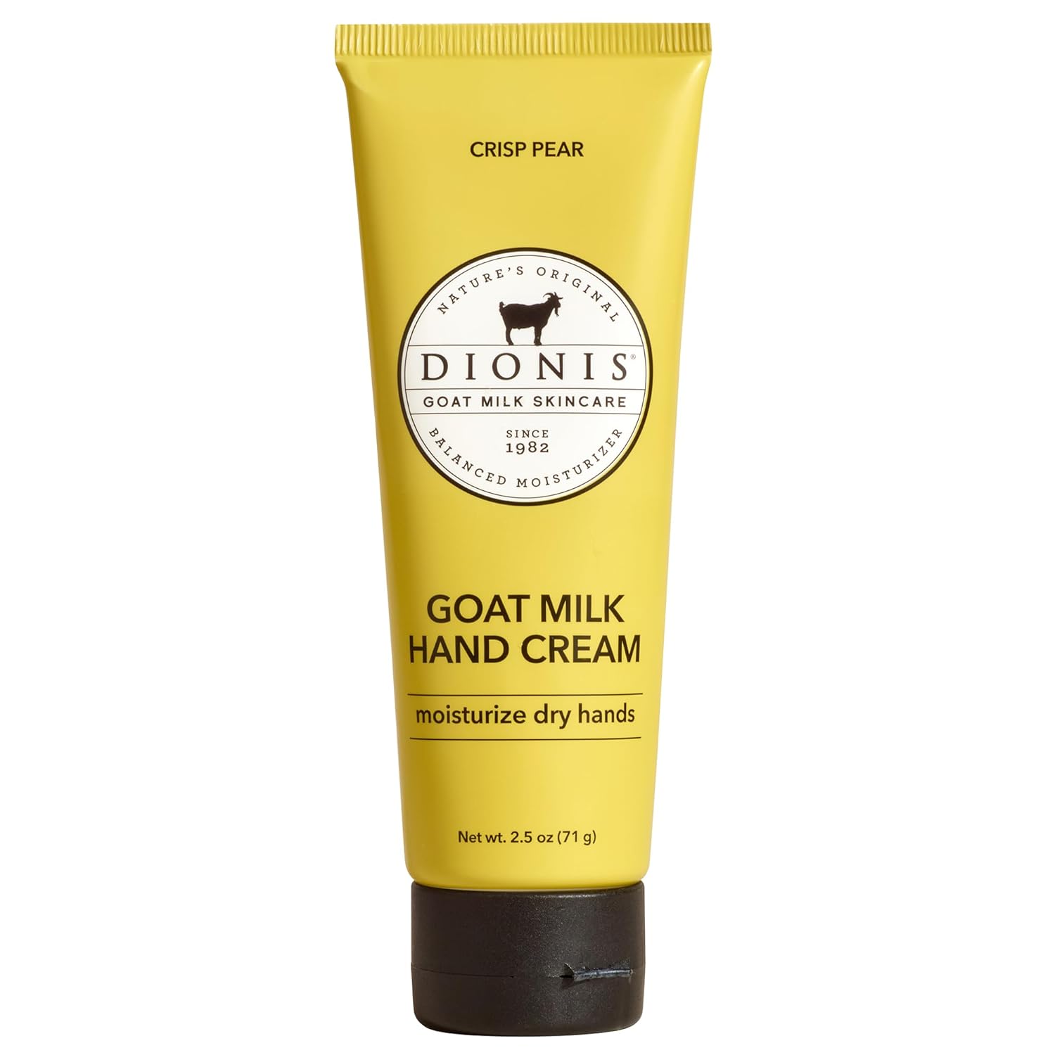 Dionis Goat Milk Hand Cream: Moisturizing Pear Lotion for Sensitive Dionis Goat Milk Hand Cream – Moisturizing Lotion for Dry Skin, Safe for Sensitive Skin - Crisp Pear 2.5 oz