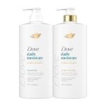 Dove Conditioner Daily Moisture for Dry Hair with Bio-Protein Care Technology and Hyaluronic Serum 28 Fl Oz